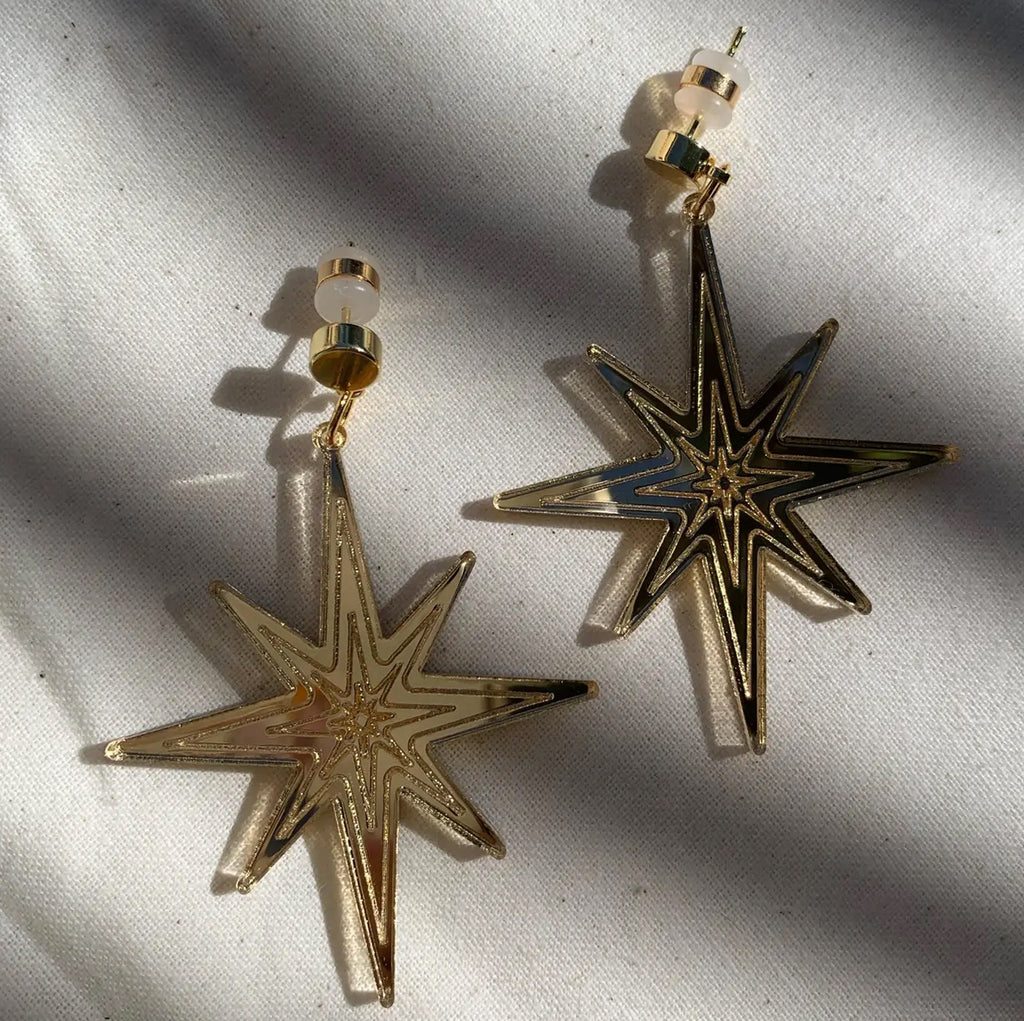 Star Earrings.