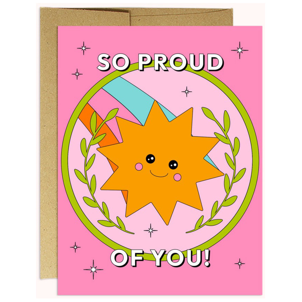 Star So Proud Of You Card.