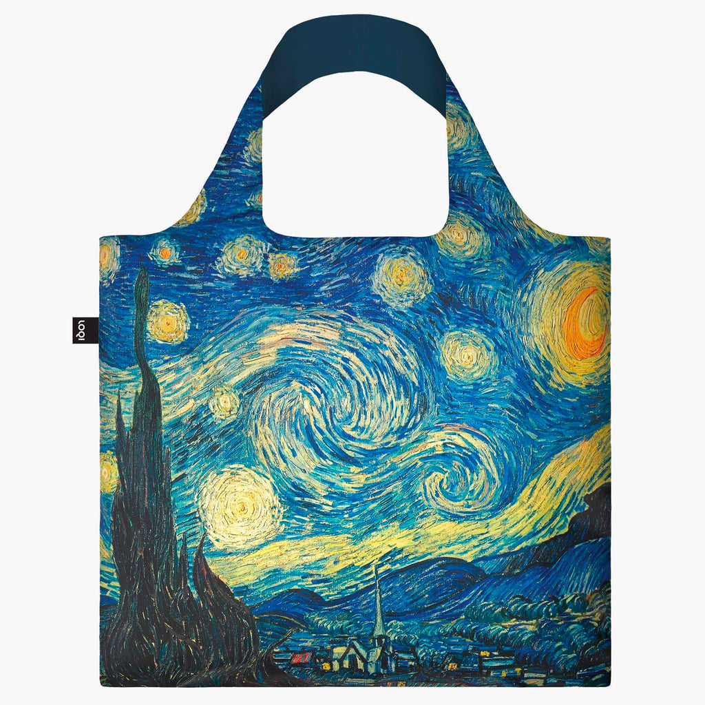 Starry Night Recycled Tote Bag.