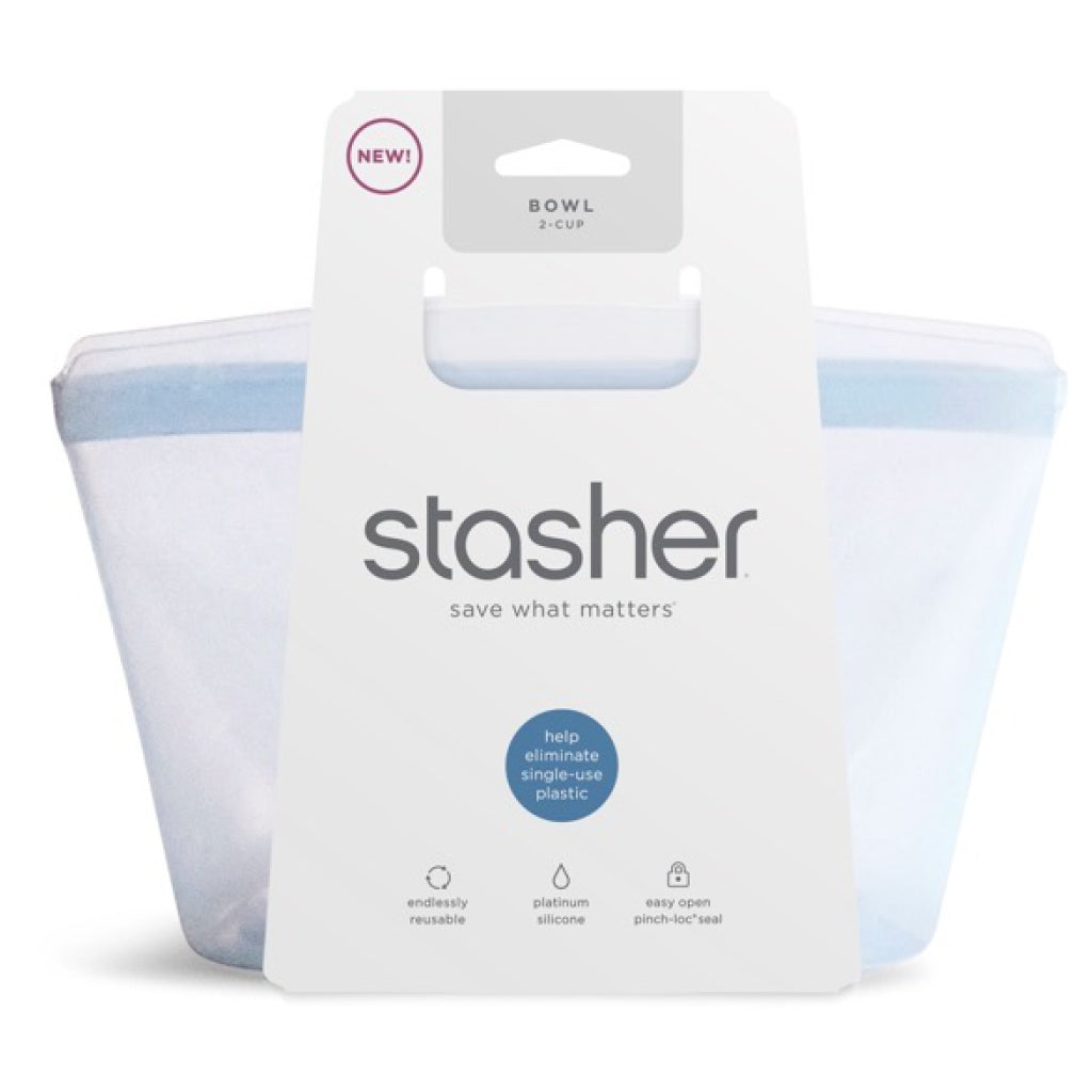 Stasher Silicone Bowl 2-Cup.