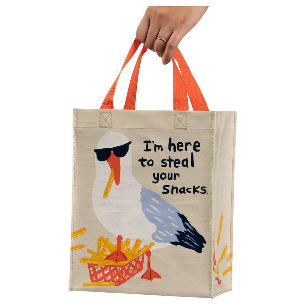 Steal Your Snacks Handy Tote Size