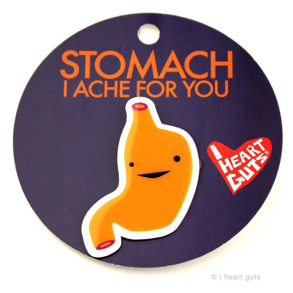 Stomach Lapel Pin Packaging