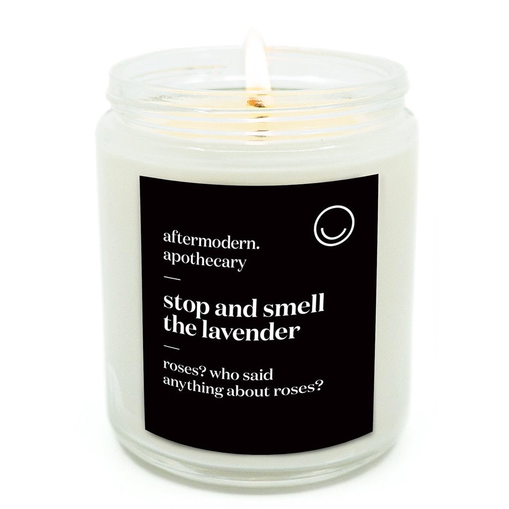 Stop And Smell The Lavender Candle