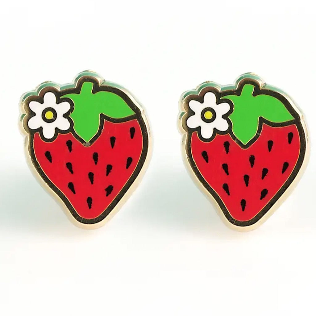 Strawberry Fields Earrings.