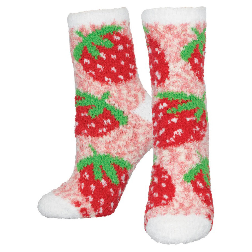Strawberry Warm  Cozy Socks