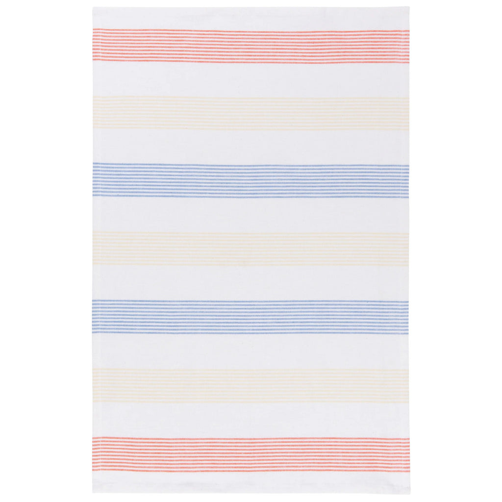 Striped towel.