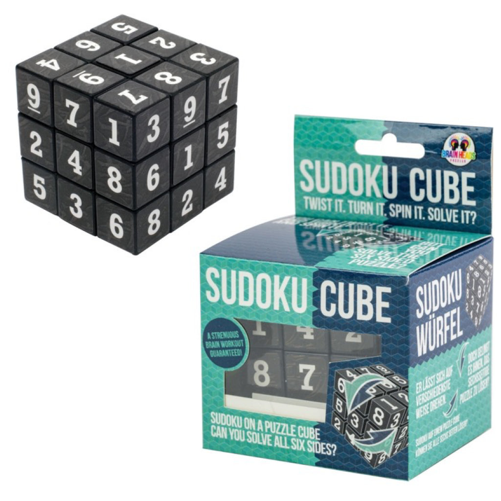Sudoku Cube packaging.