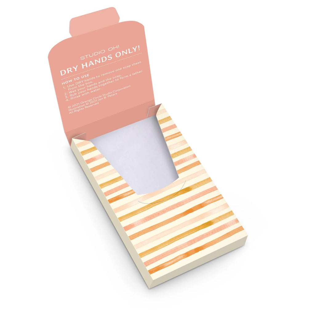 Sunny Skies Single-Use Soap Sheets Packaging