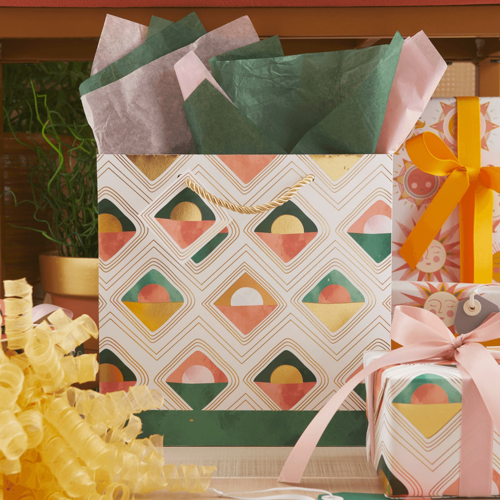 Sunset Tiles Medium Gift Bag
