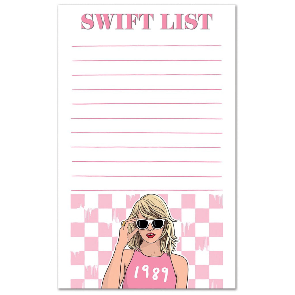 Swift List Taylor Swift Notepad.
