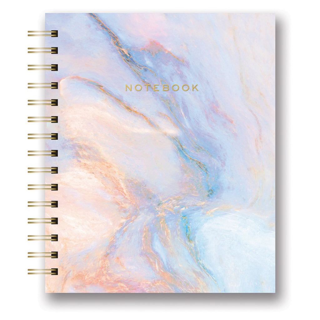 Swirled Marble Tabbed Spiral Notebook