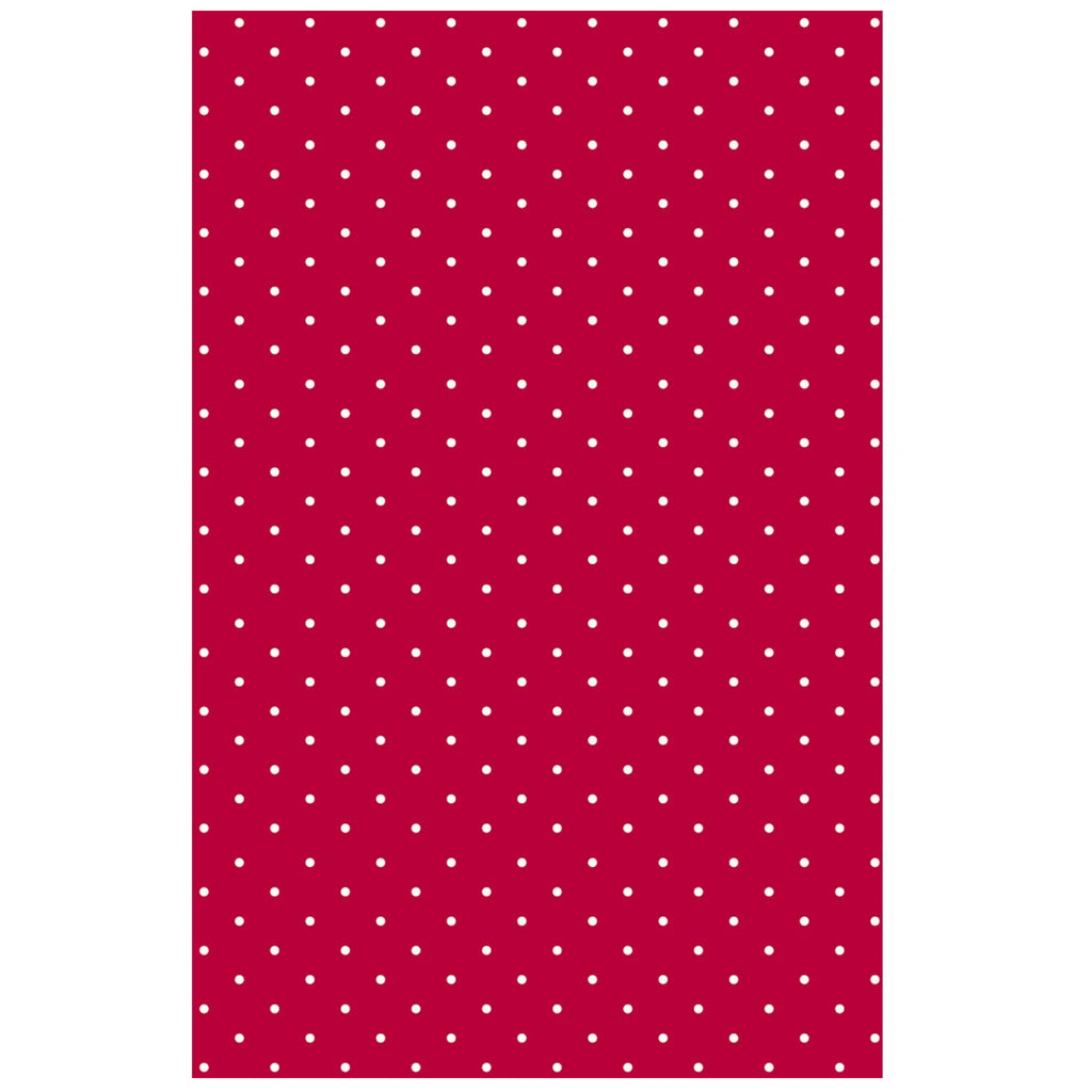 Swiss Dots Red Tissue Paper.