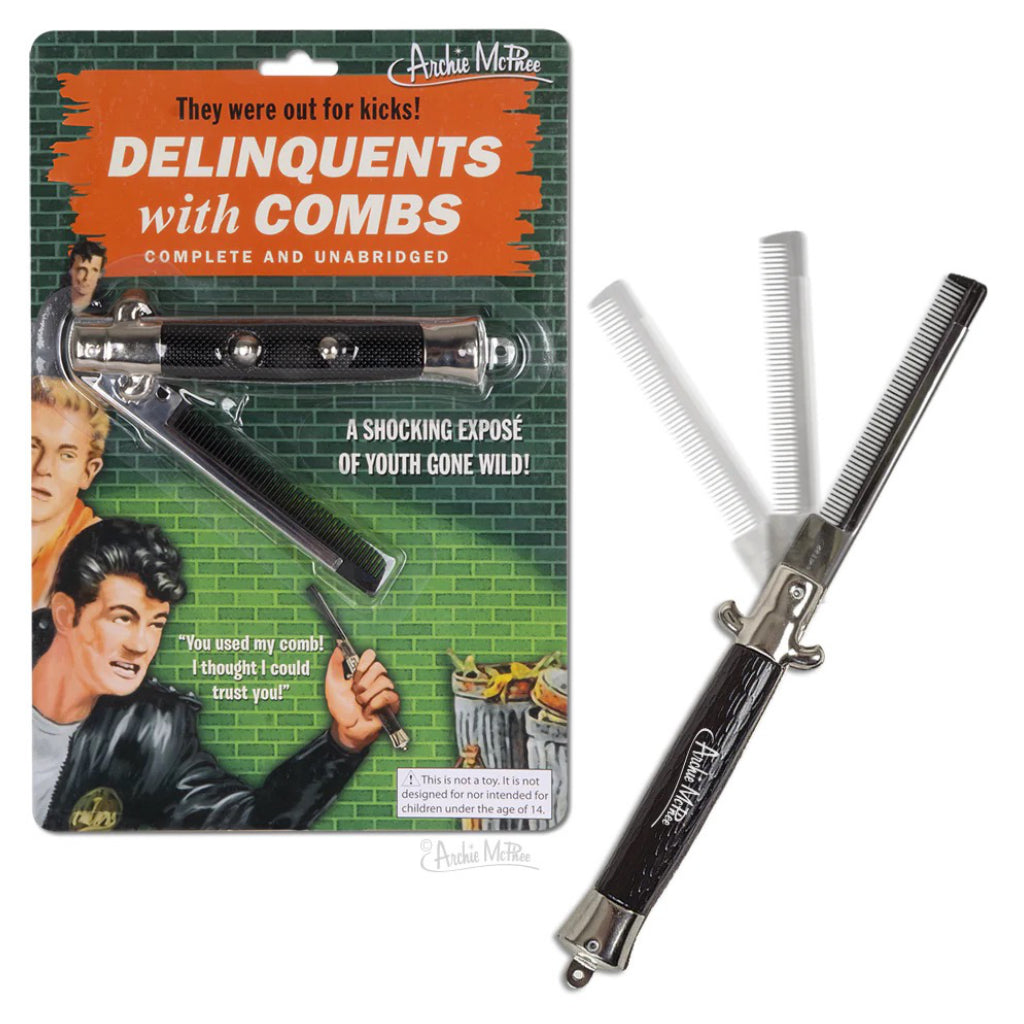 Switchblade Comb | Archie McPhee – Outer Layer