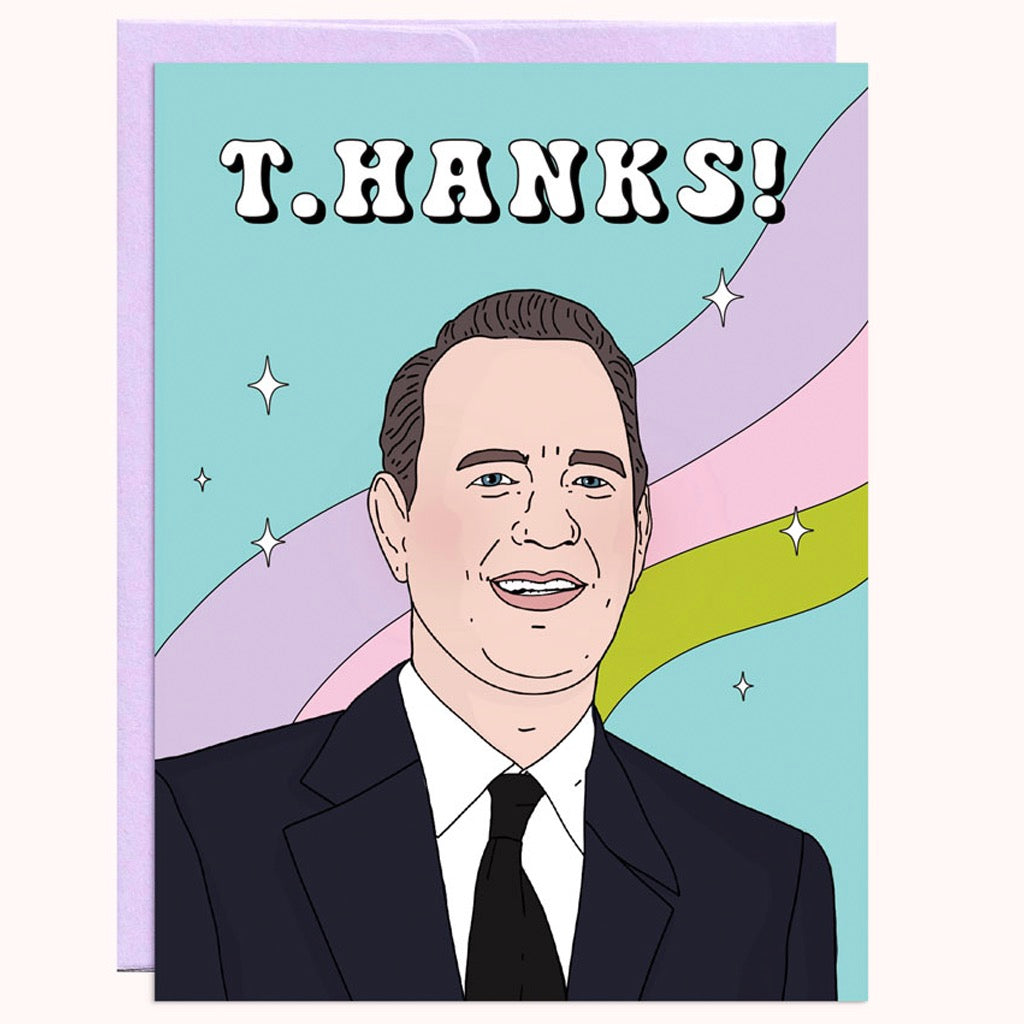 T. Hanks Thank You Card.