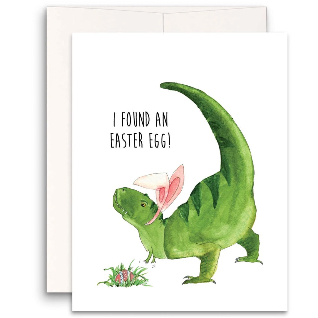 T-Rex Easter Egg Hunt Card