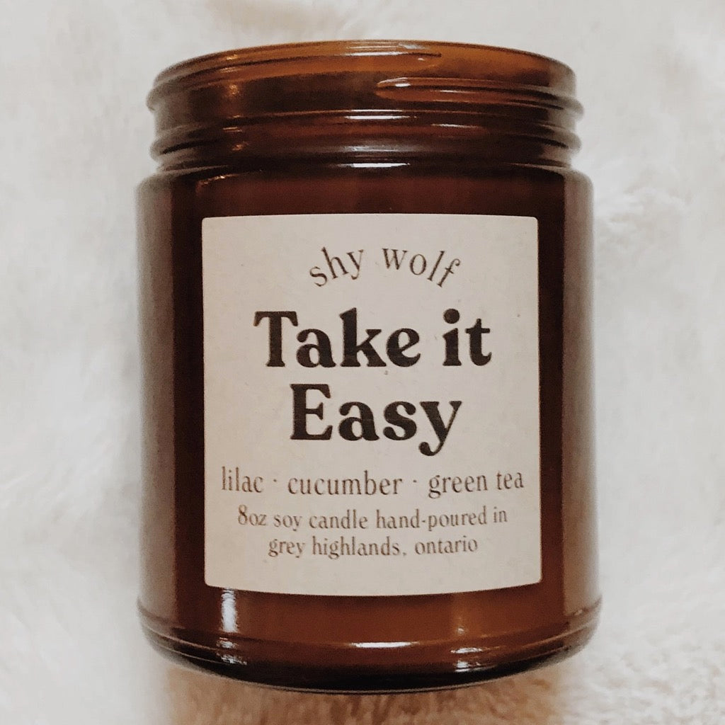Take It Easy 8oz Candle