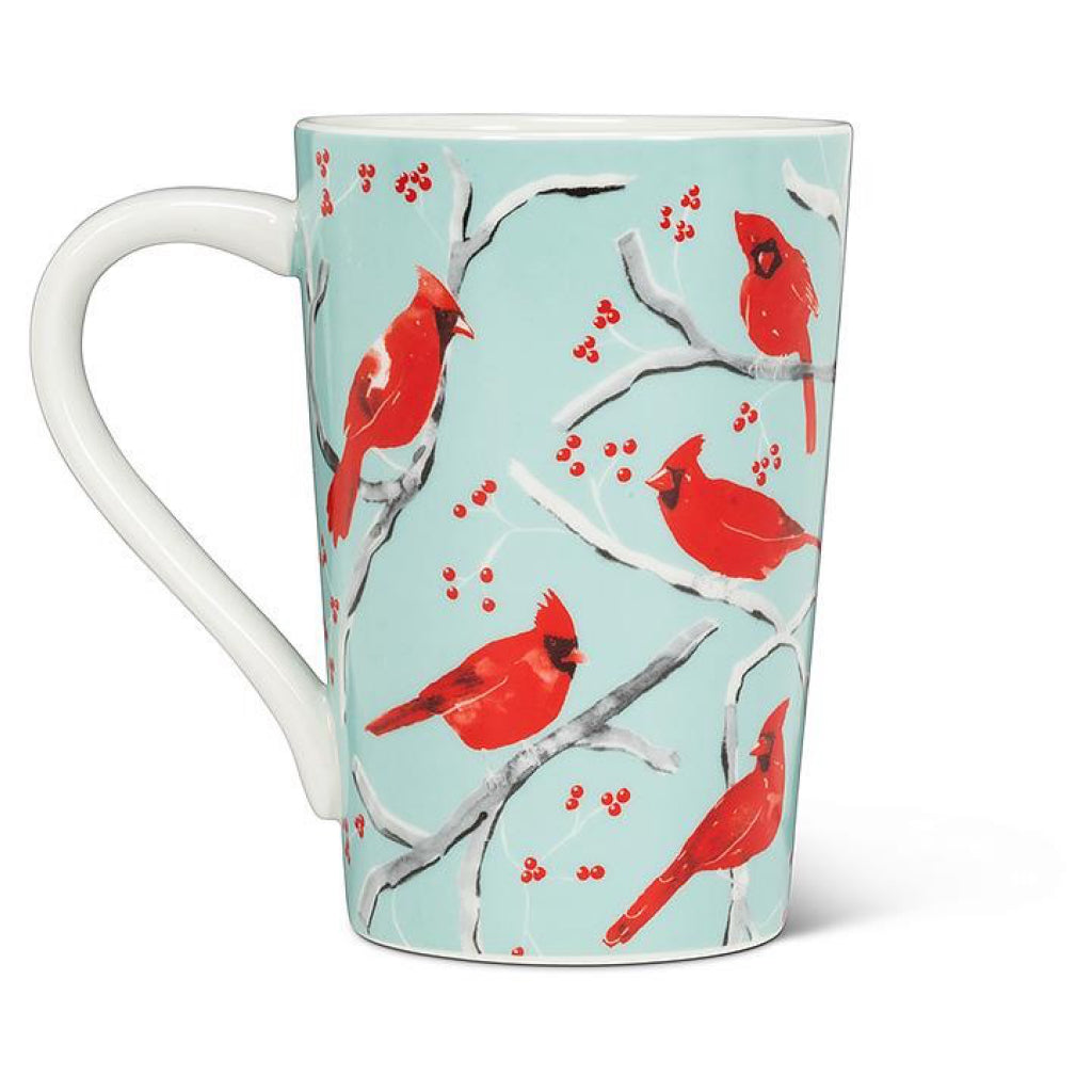 Tall Cardinal Mug back.