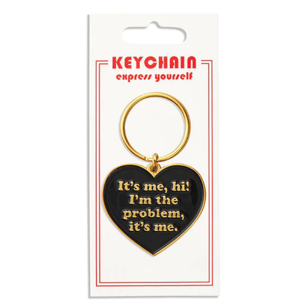 Taylor It's Me, Hi! Keychain packaging.