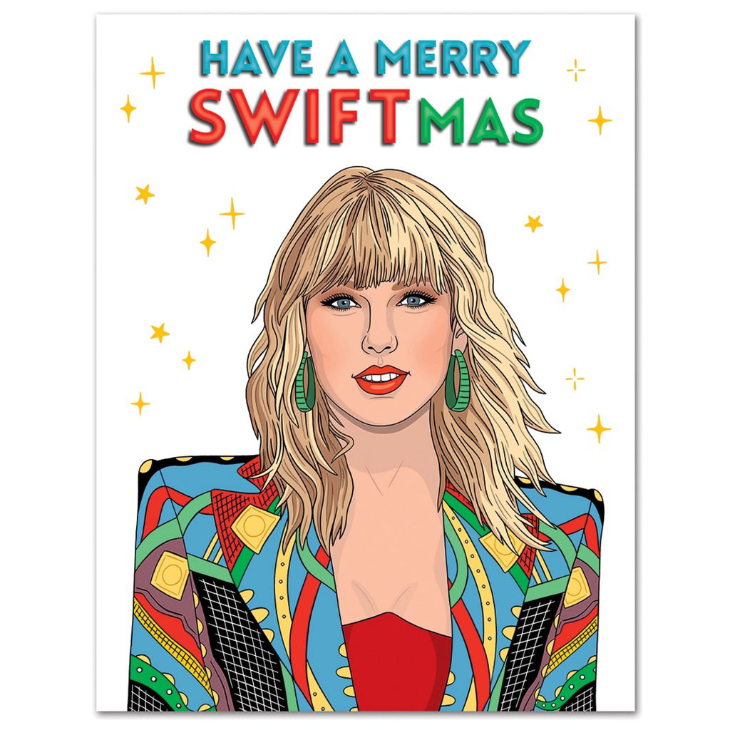 Taylor Merry Swift-mas Christmas Card.