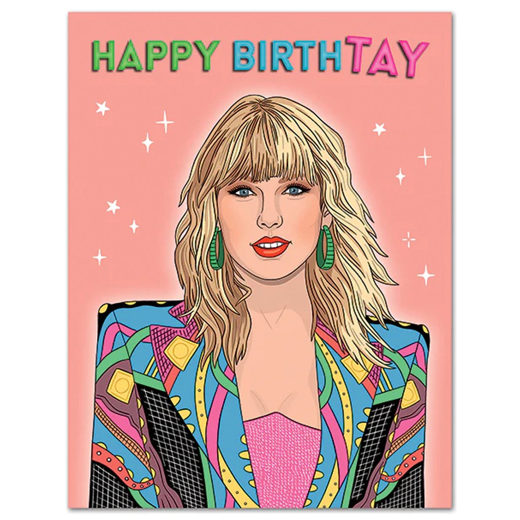 Taylor Swift Happy BirthTAY Card The Found Outer Layer
