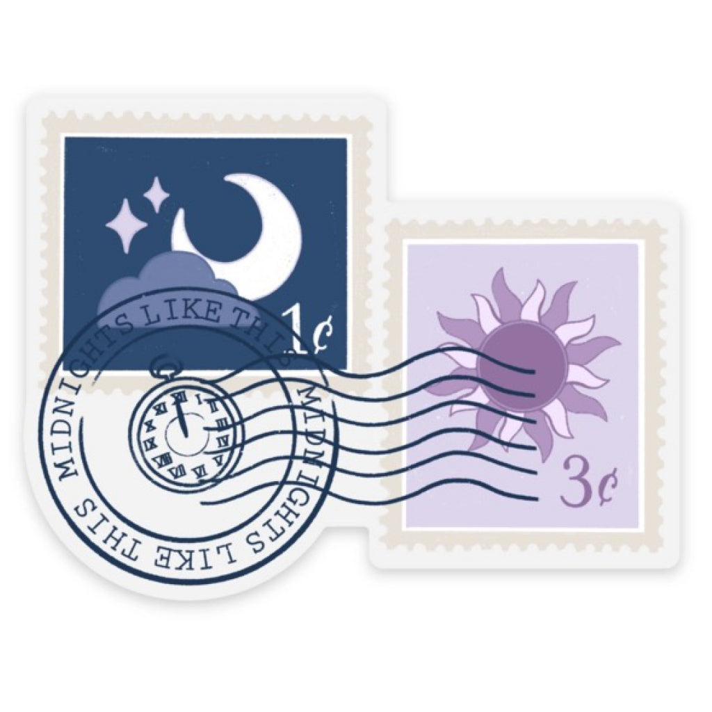 Taylor Swift Inspired Clear Celestial Stamp Sticker.
