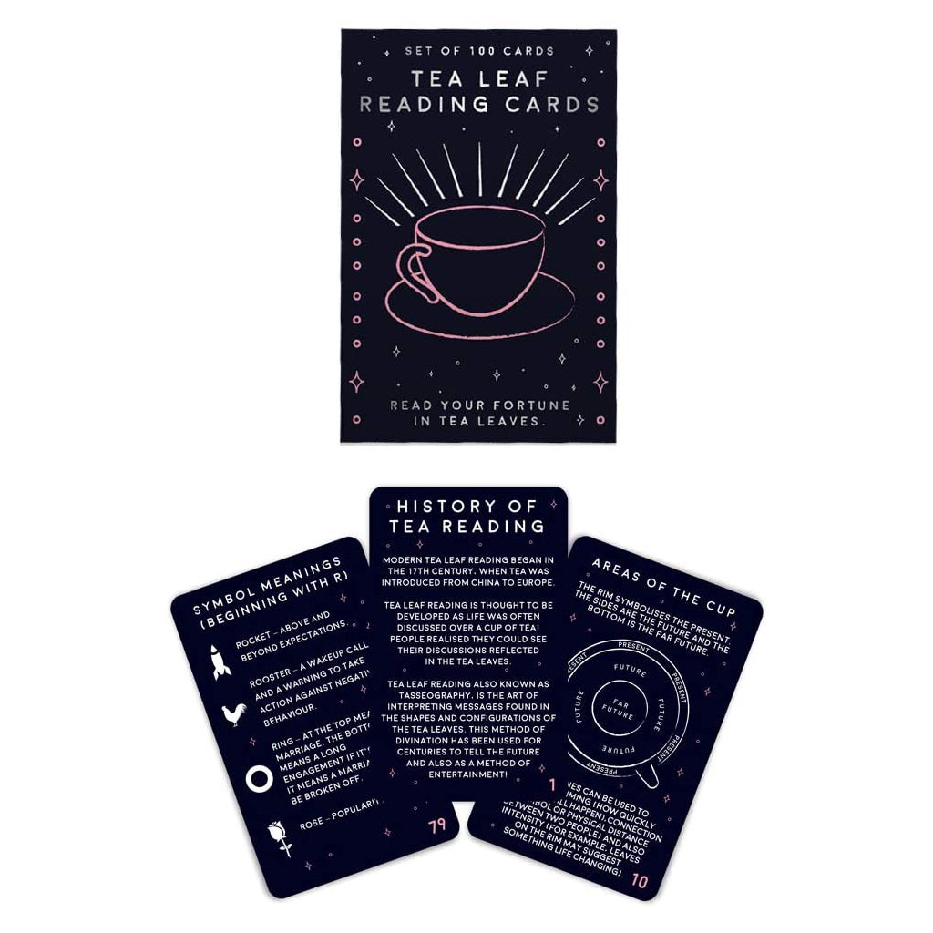 Tea Leaf Reading Cards Contents
