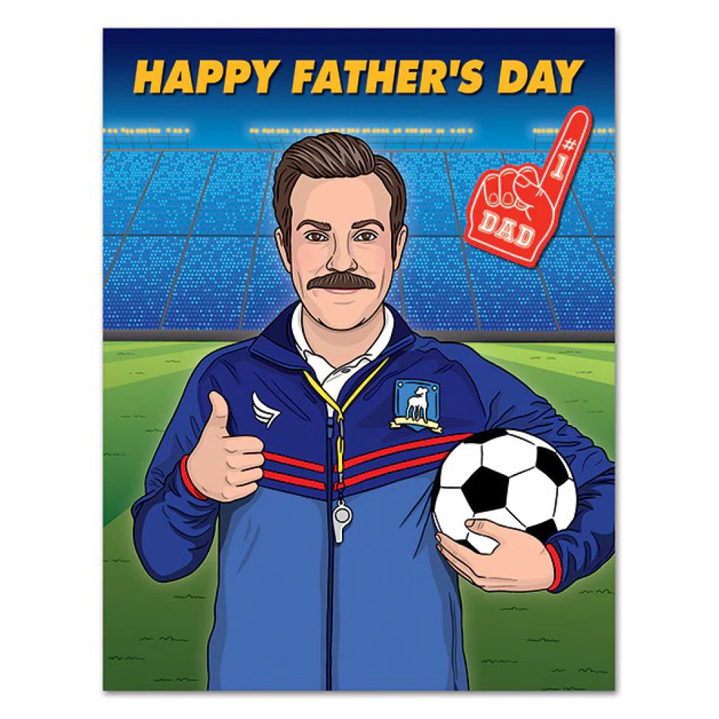 Ted Lasso Father's Day Card.