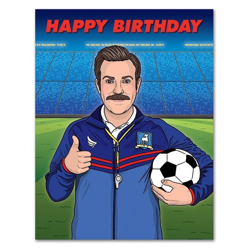 Ted Lasso Happy Birthday Card