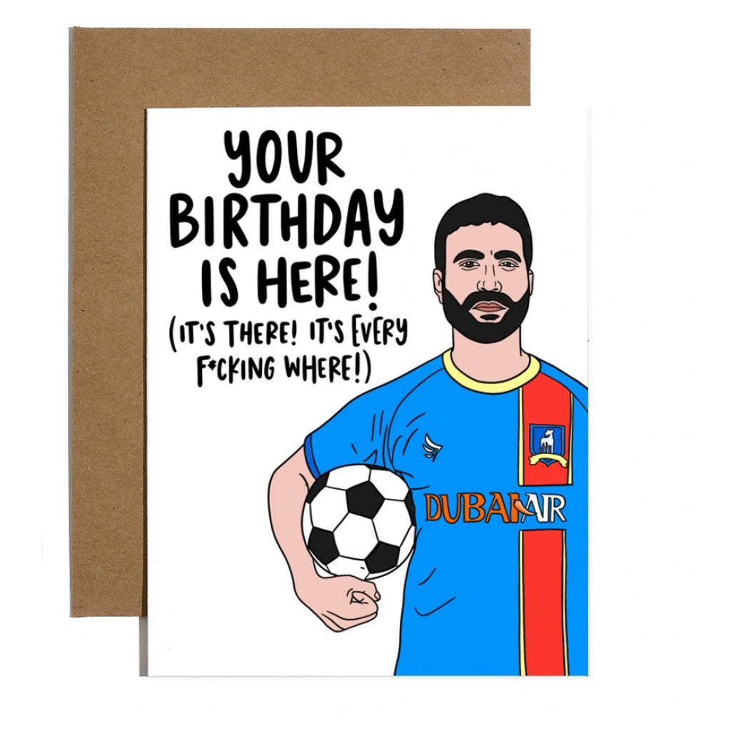 Ted Lasso Roy Kent Birthday Card | Brittany Paige – Outer Layer