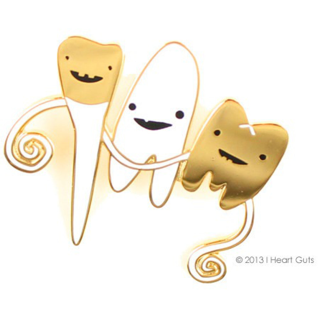 Teeth Lapel Pin
