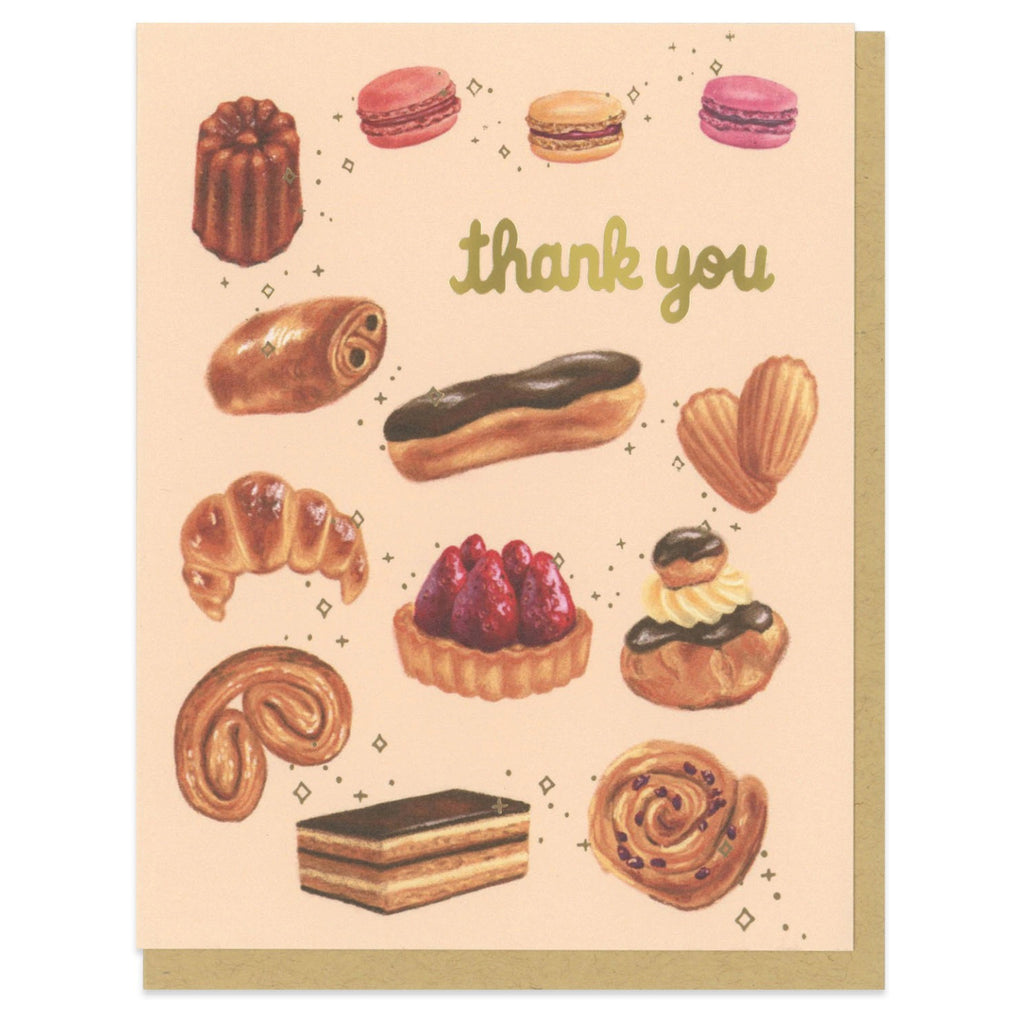 Thank You Pastries Card