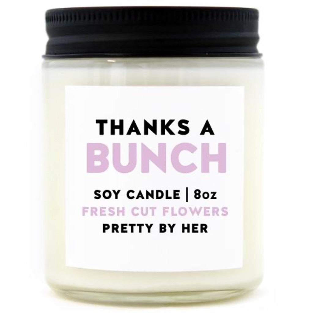 Thanks a Bunch Soy Wax Candle.