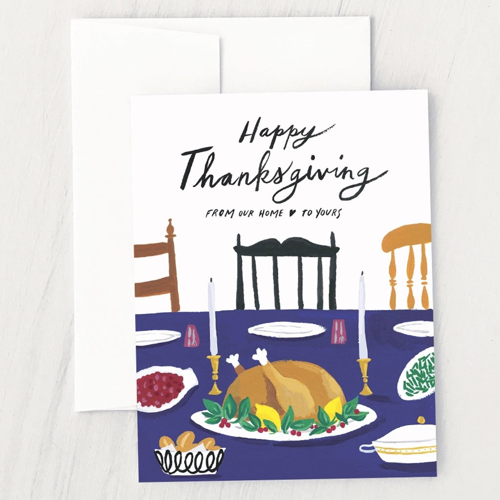 Thanksgiving Table Card