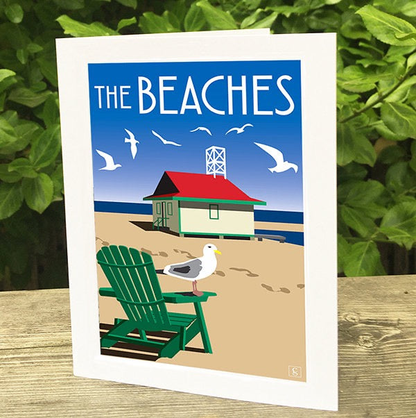 The Beaches Toronto Greeting Card
