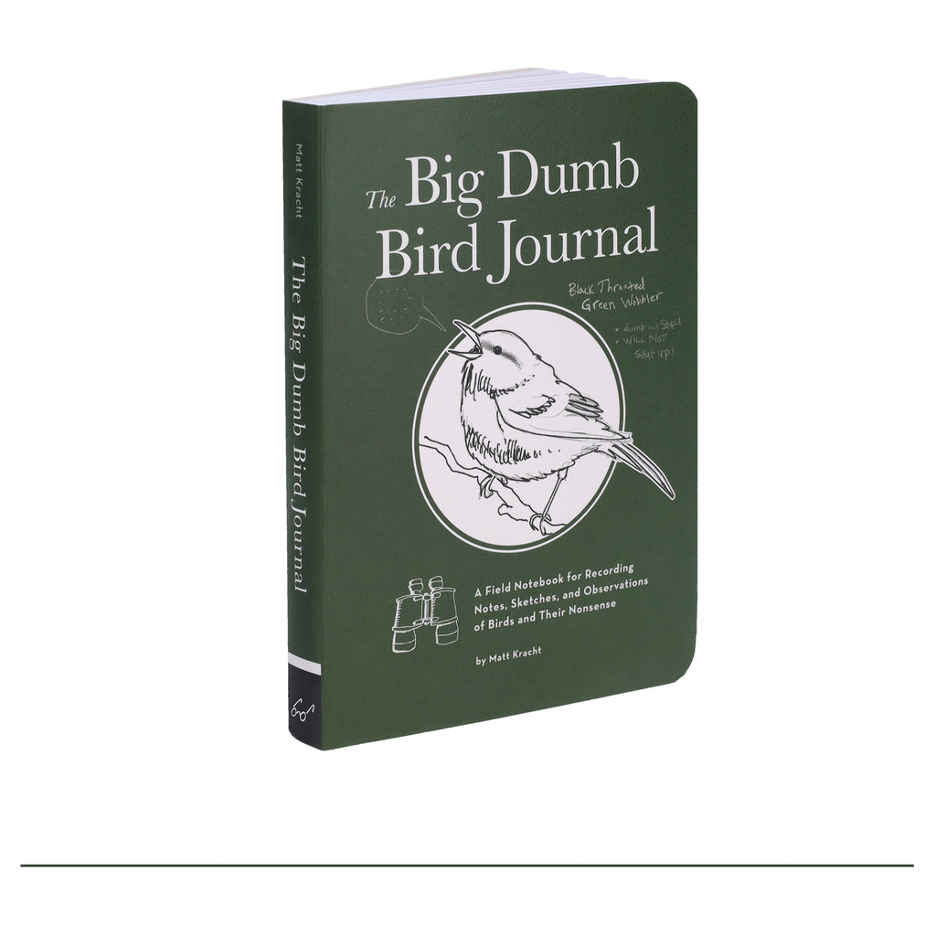 The Big Dumb Bird Journal angle view.