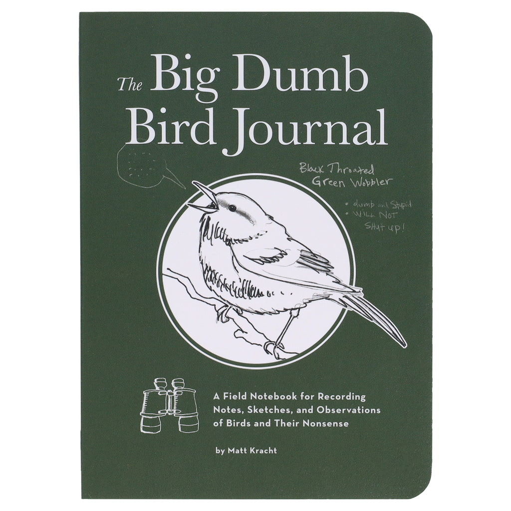 The Big Dumb Bird Journal notebook.