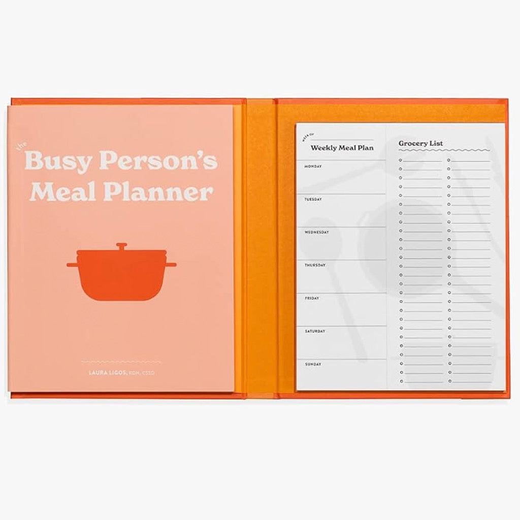 The Busy Person's Meal Planner inside.
