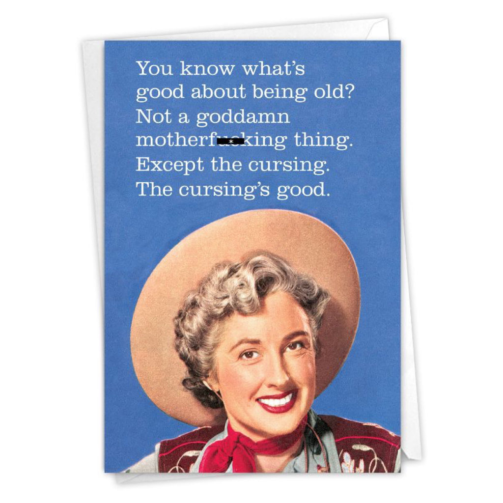 The Cursing Getting Old Card