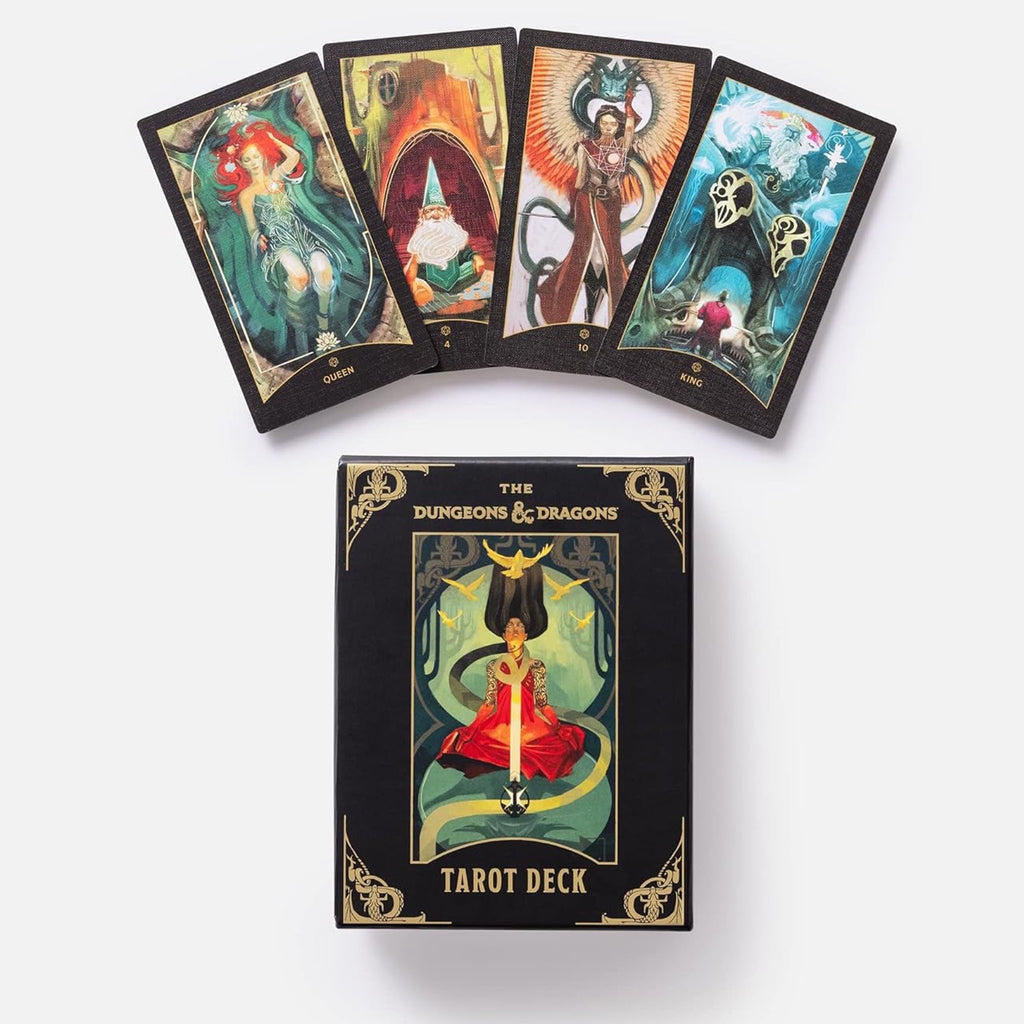 The Dungeons & Dragons Tarot Deck cards.