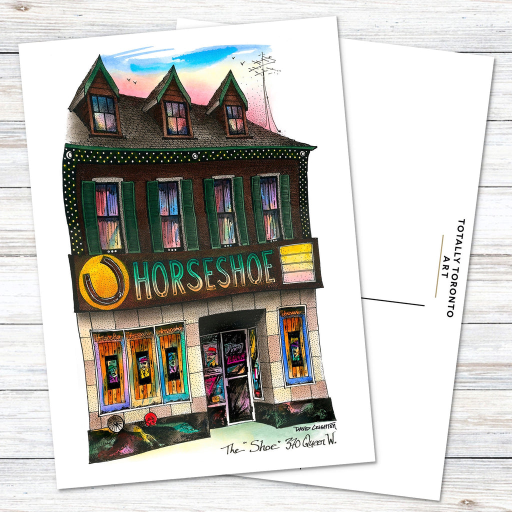 The Horseshoe Tavern Toronto Postcard.