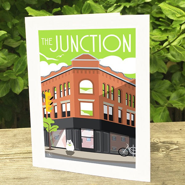 The Junction Toronto Greeting Card