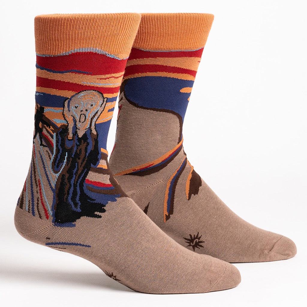 The Sasquatch Scream Men's Crew Socks | Sock It To Me – Outer Layer