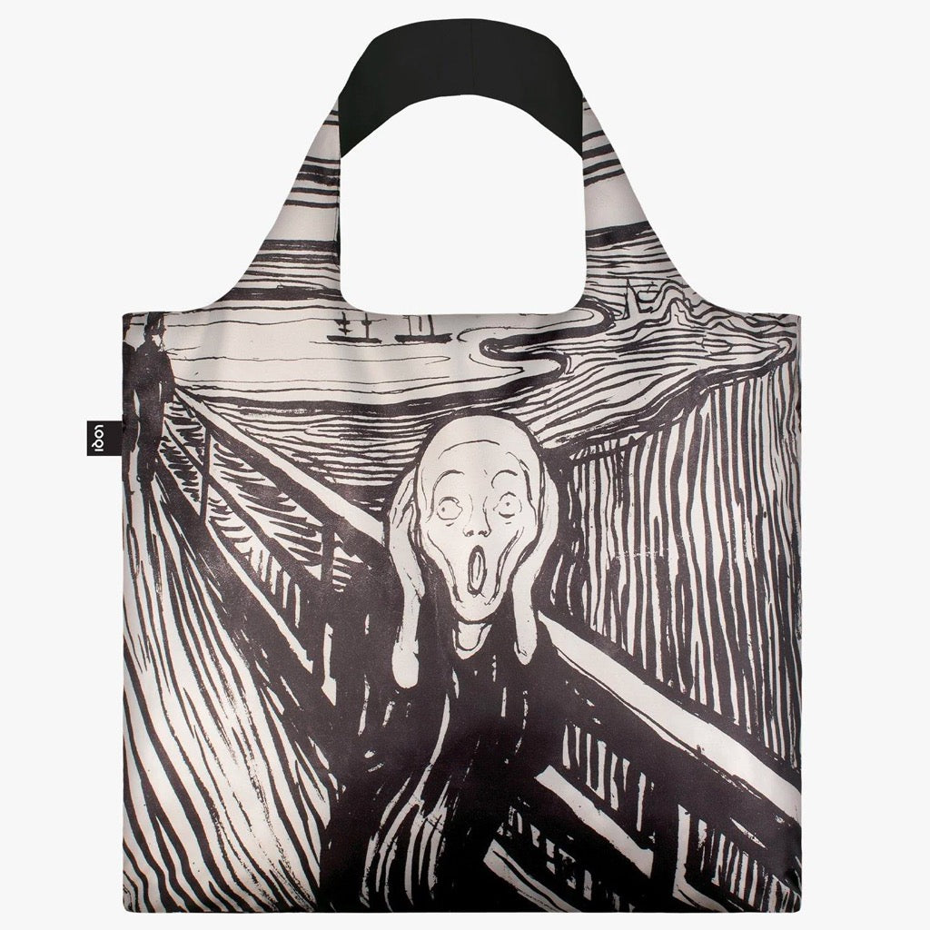 The Scream Recycled Tote Bag.