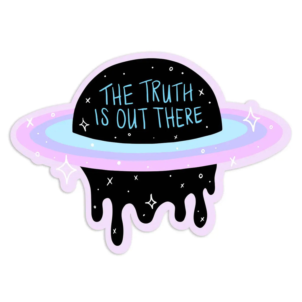 The Truth Is Out There Planet Sticker.