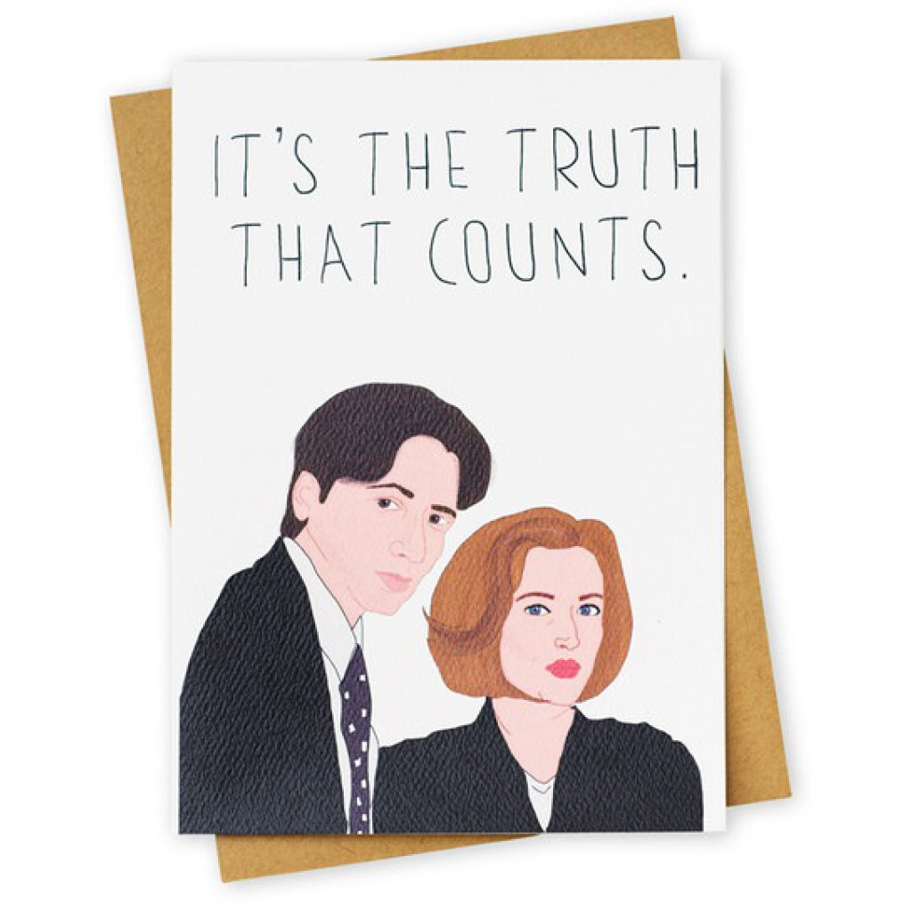 The Truth X Files Card