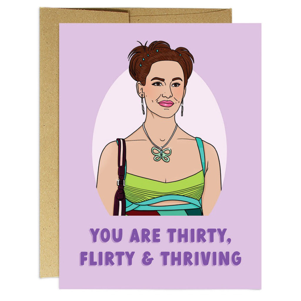 Thirty  Thriving Jennifer Garner Card