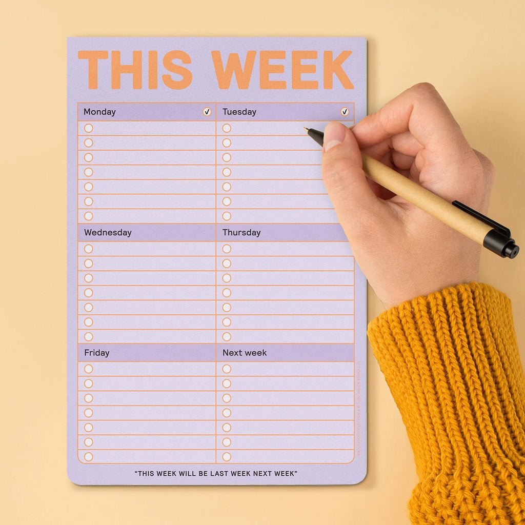 This Week Planner Pad Lifestyle