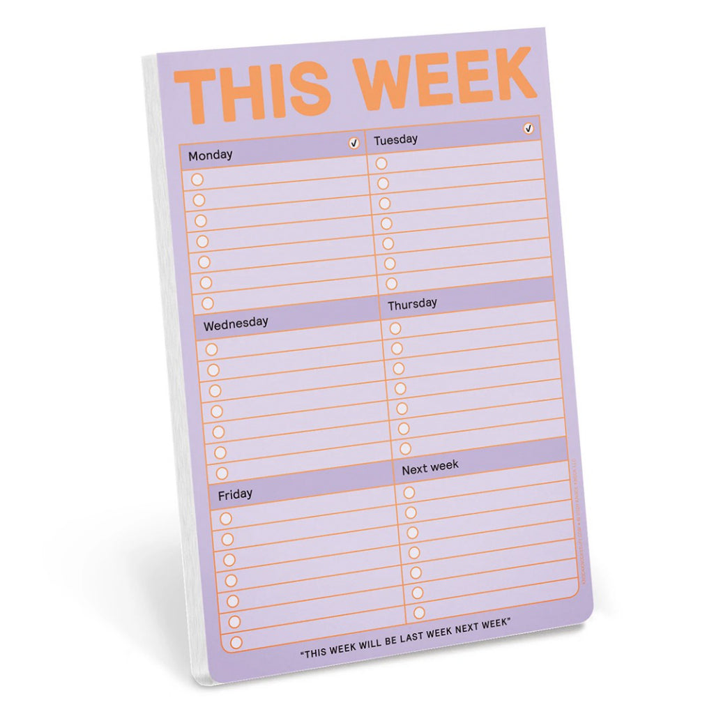 This Week Planner Pad