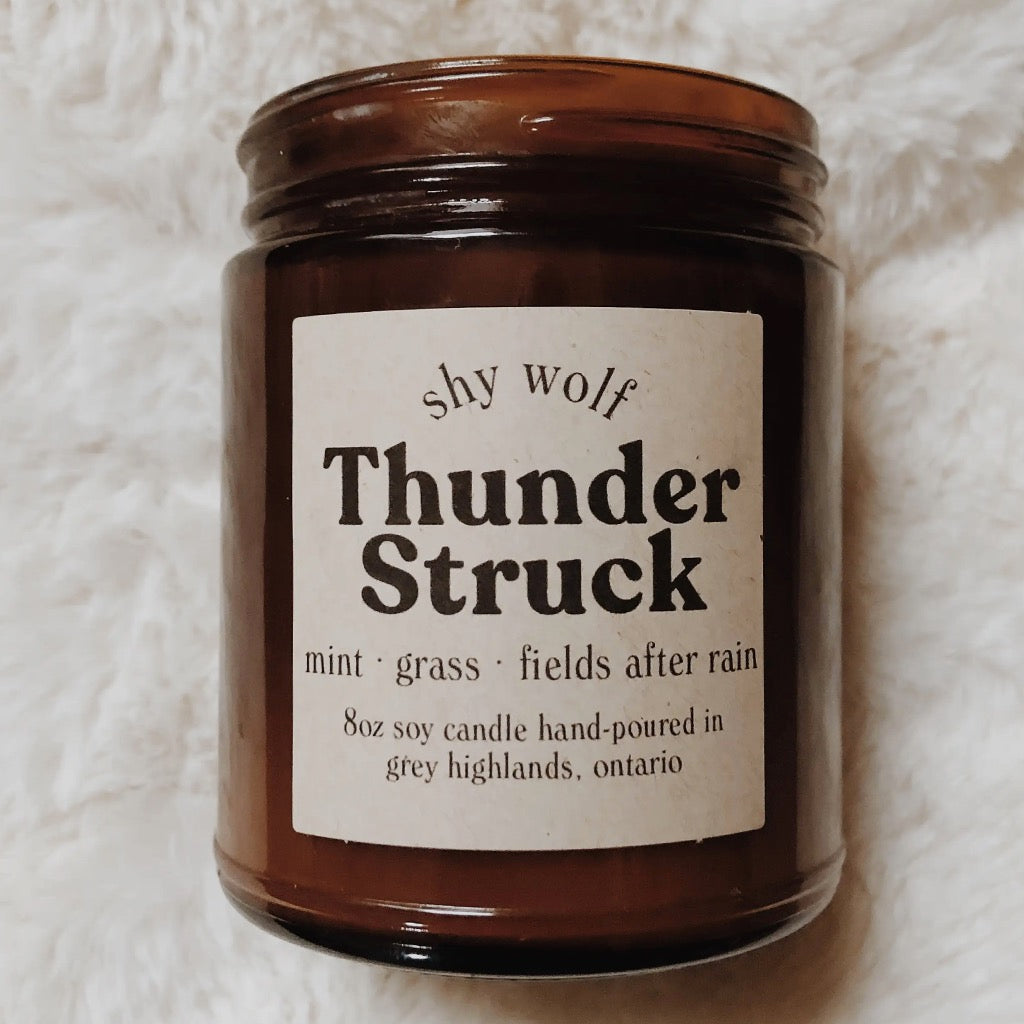 Thunderstruck 8oz Candle