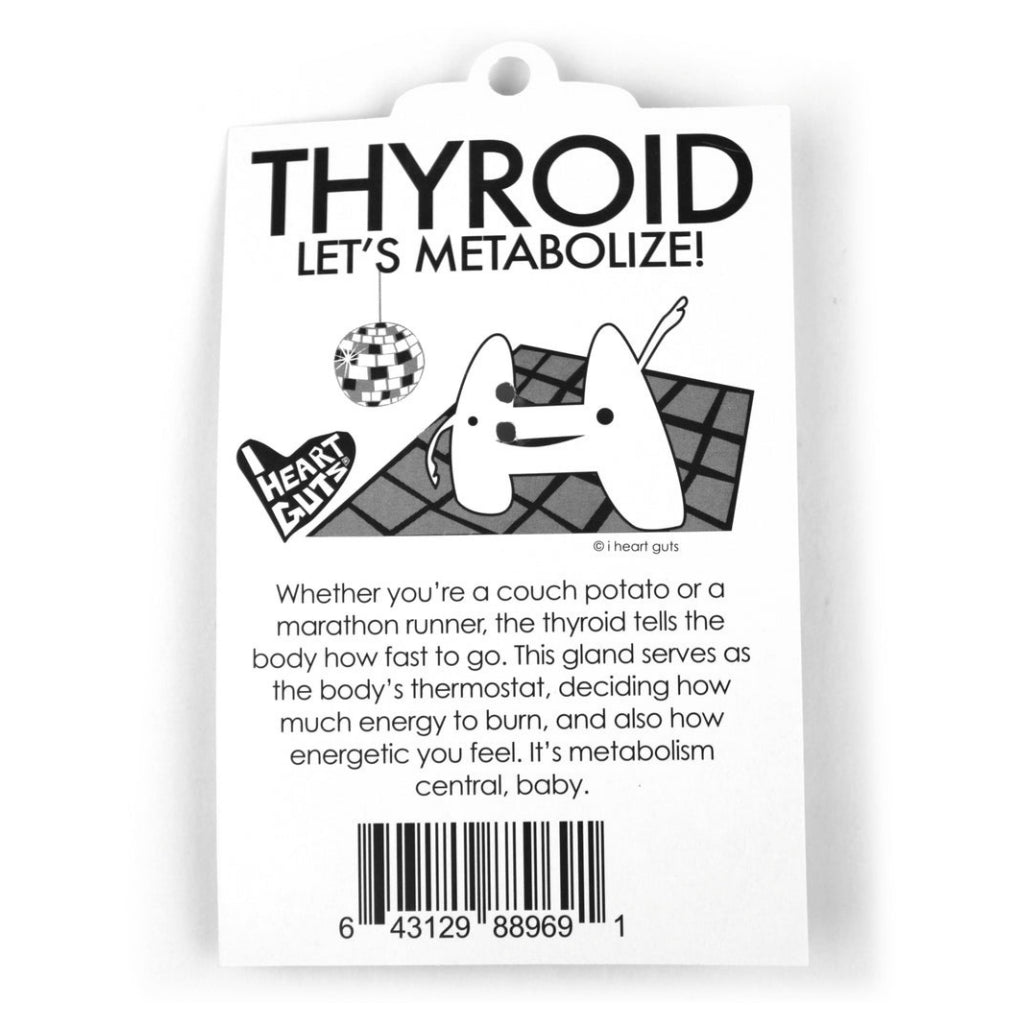Thyroid Keychain Info